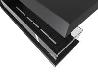 Camino a Bioetanolo Trifacciale da Incasso 100x50 cm Inside U 1000 V2 Nero con Vetro