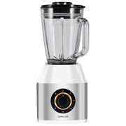 Sencor frullatore a bicchiere SBL 4871WH, 800 W, 1,5 L, bicchiere in vetro, 6 velocita', funzione pulse, display LCD, bianco
