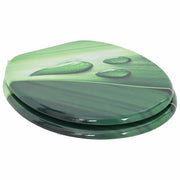 Sedile per toilette con chiusura morbida Goccia verde CFW6356403
