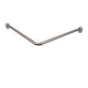 RIDDER Bastone Angolare per Tenda Doccia Cromato 90x90x2,5 cmcod mxl 130374