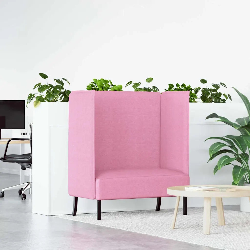 Divano | Divano da soggiorno | Sofa alto 101cm Rosa Tessuto