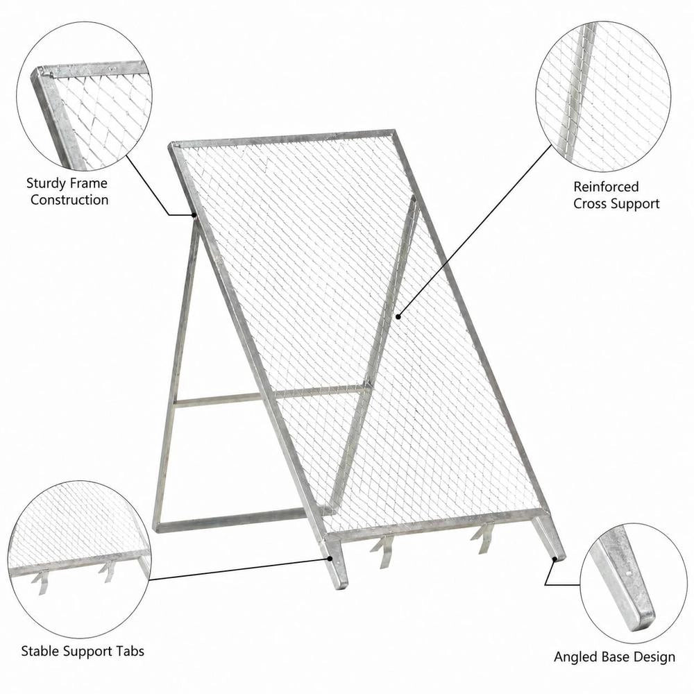 Garden Sieve Made Of Galvanized Steel