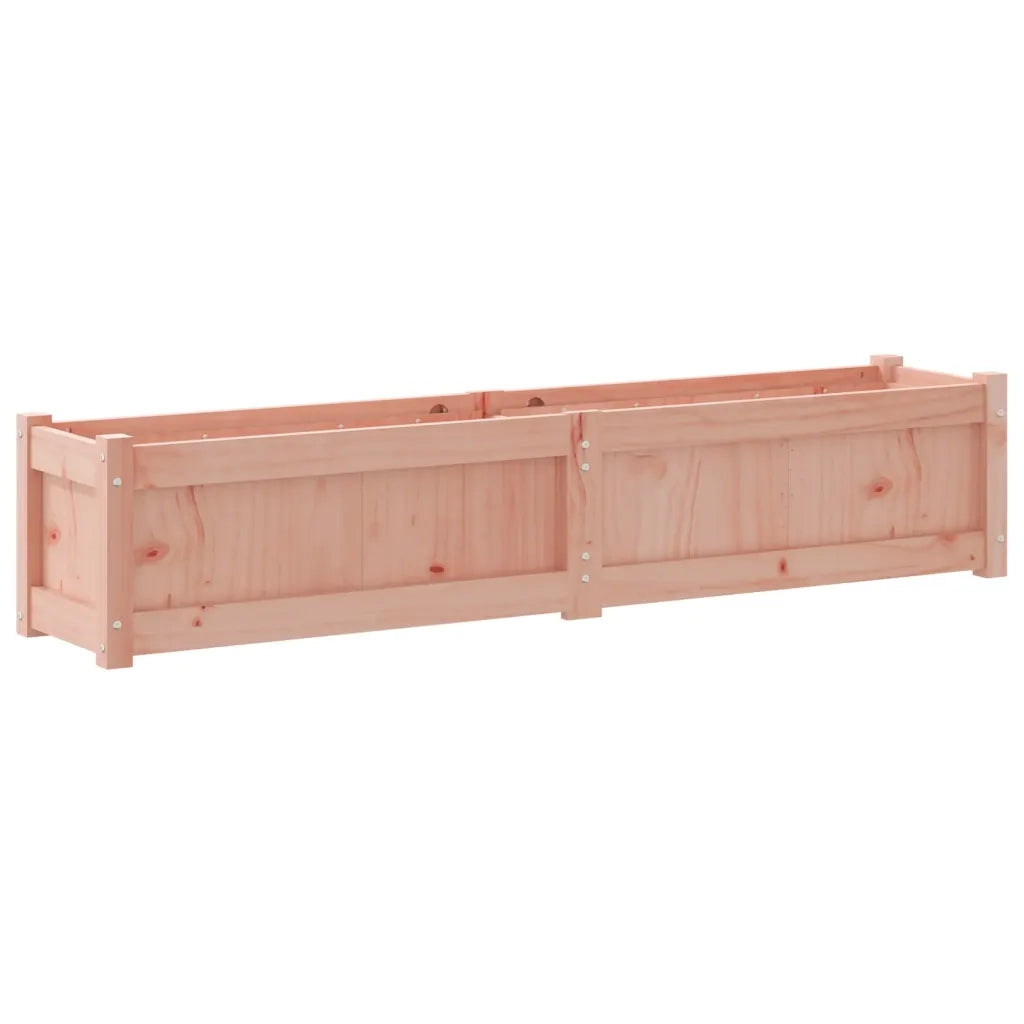 Fioriera da Giardino-Vaso da Esterno 150x31x31 cm in Legno Massello di Douglas