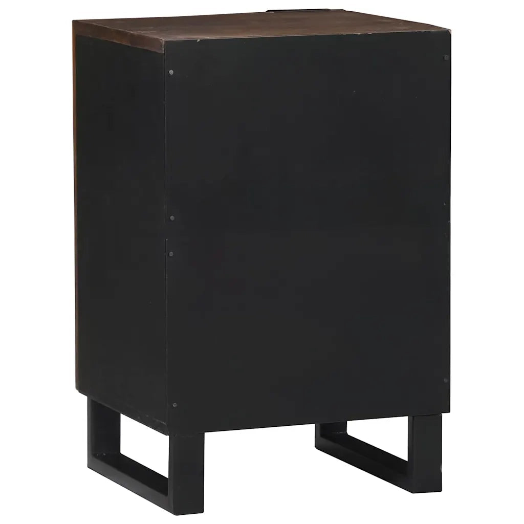 Armadio per Lavabo da Bagno con porta Noce 38 x 33,5 x 58 cm 4018029