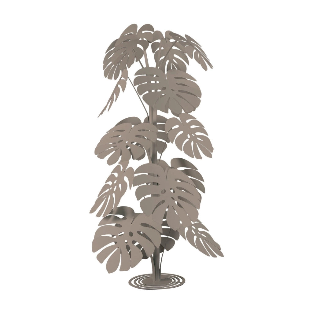 Pianta decorativa moderna Monstera grande Beige