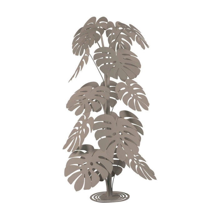 Pianta decorativa moderna Monstera grande Beige