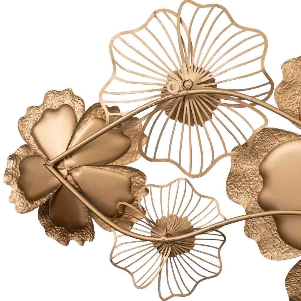 Carta da parati decorativa in metallo 135,3x63,5x7,0