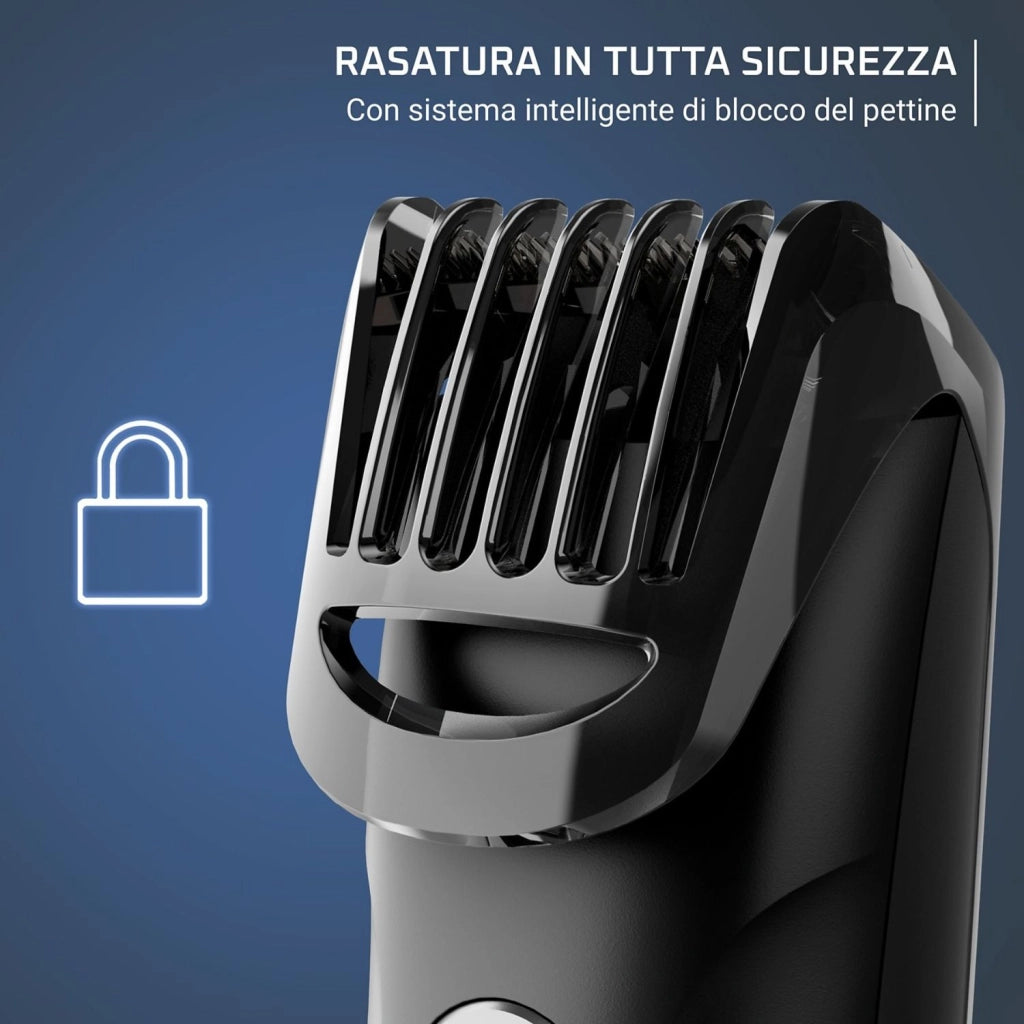 Rowenta Regolabarba  Ricaricabile Stylis TN2804 Black/Silver