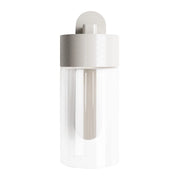 Applique FUSION Maxlight tubo vetro grigio rete LED 7W