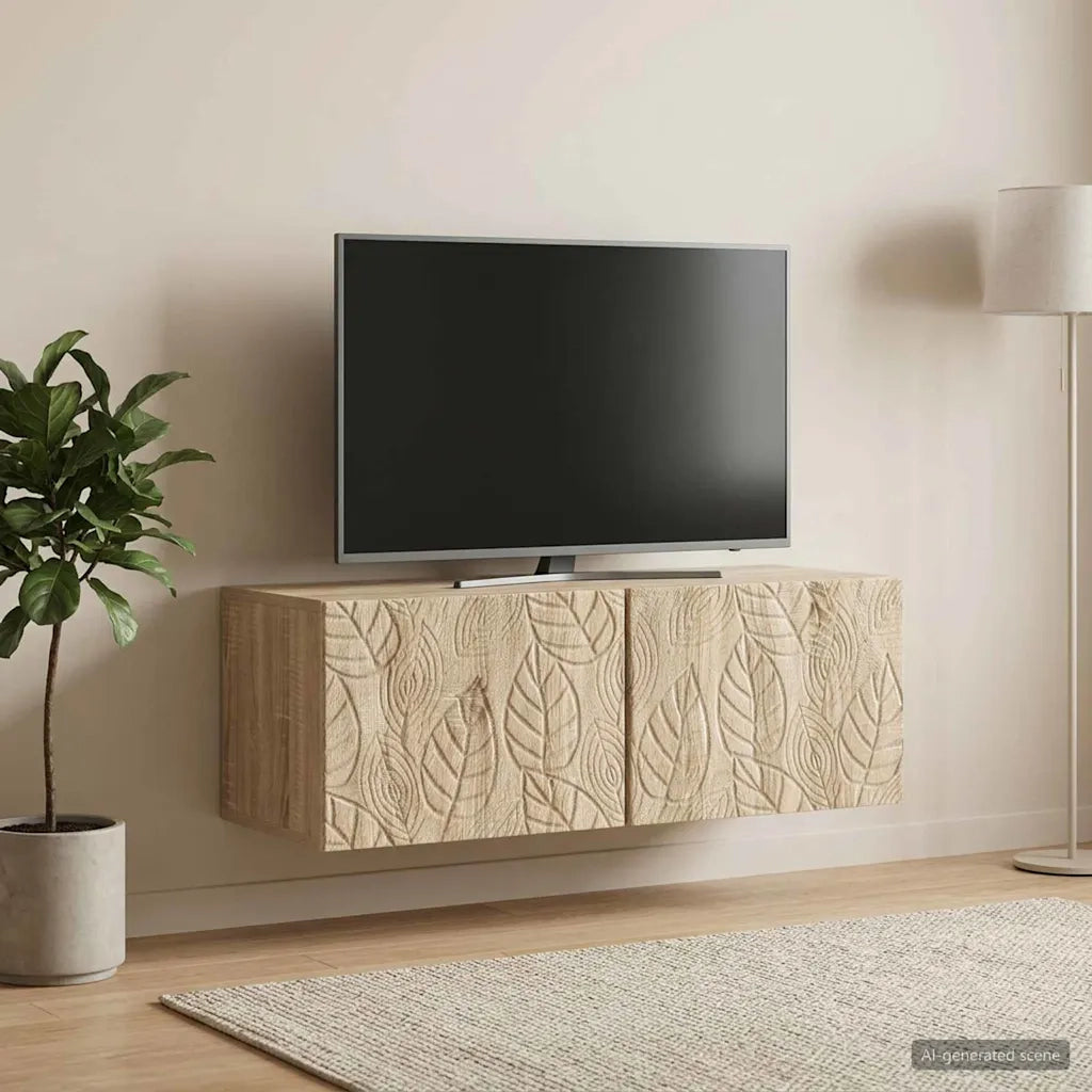 Mobile Porta TV da Muro 59,5 x 41 x 30 cm Rovere Sonoma 898847