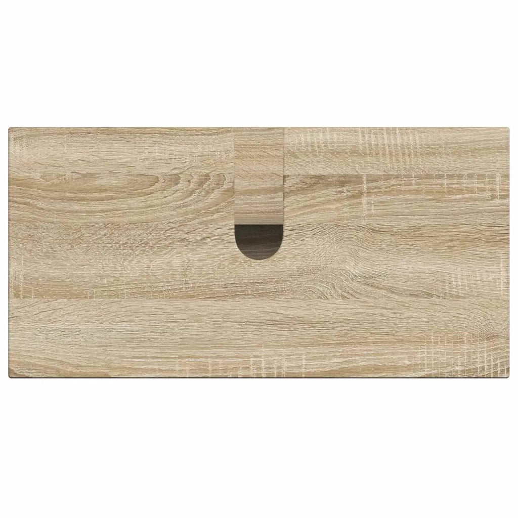 Armadio per Lavabo da Bagno ZWOLLE Rovere Sonoma 896347