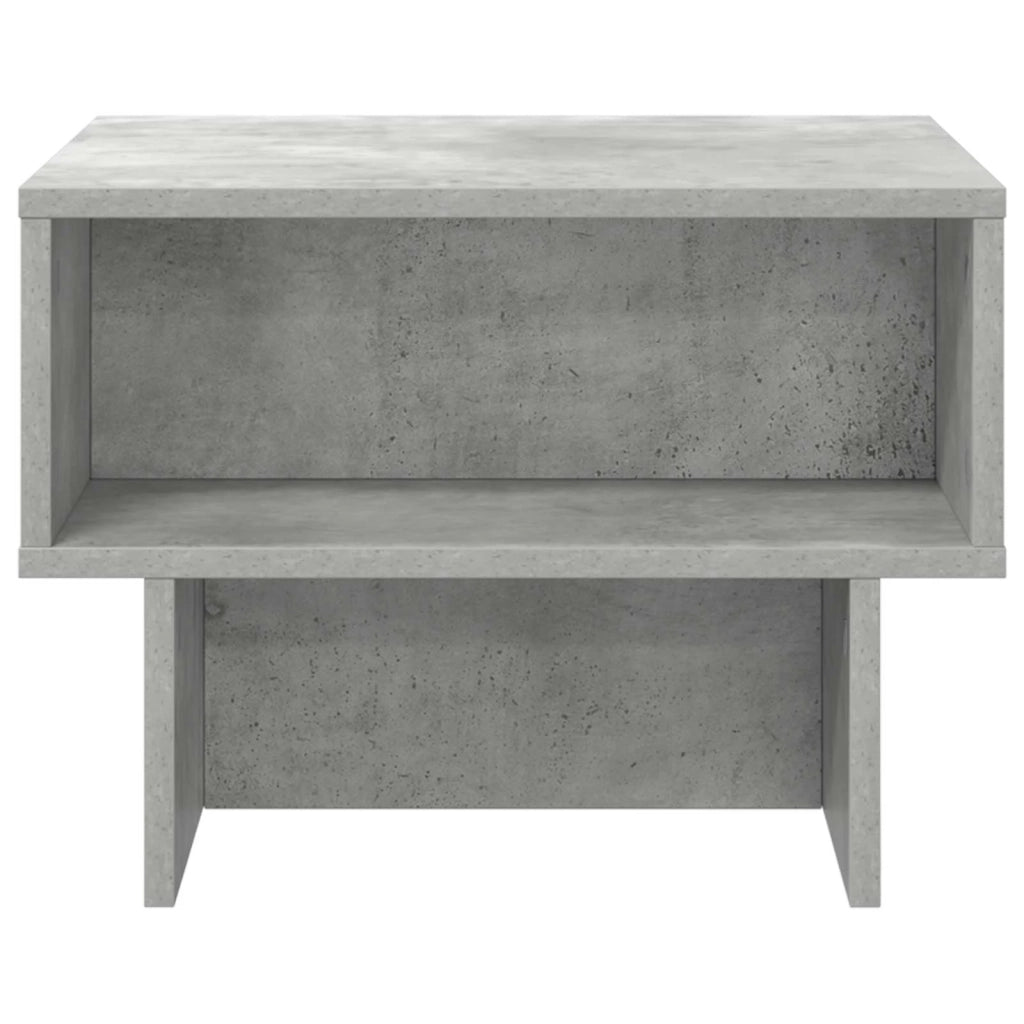 Tavolino da salotto Grigio cemento 48 x 46 x 35 cm