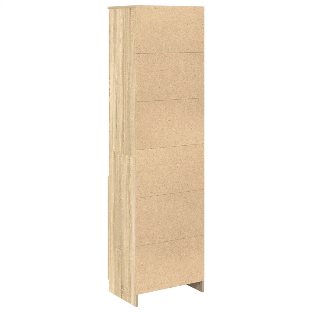 Credenza Rovere Sonoma 50x35x180 cm in Legno Multistrato 3328464