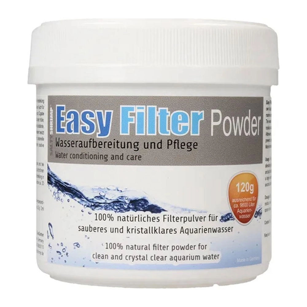SaltyShrimp Easy Filter Powder - biocondizionatore in polvere ad alte prestazioni Formato: 120 gr