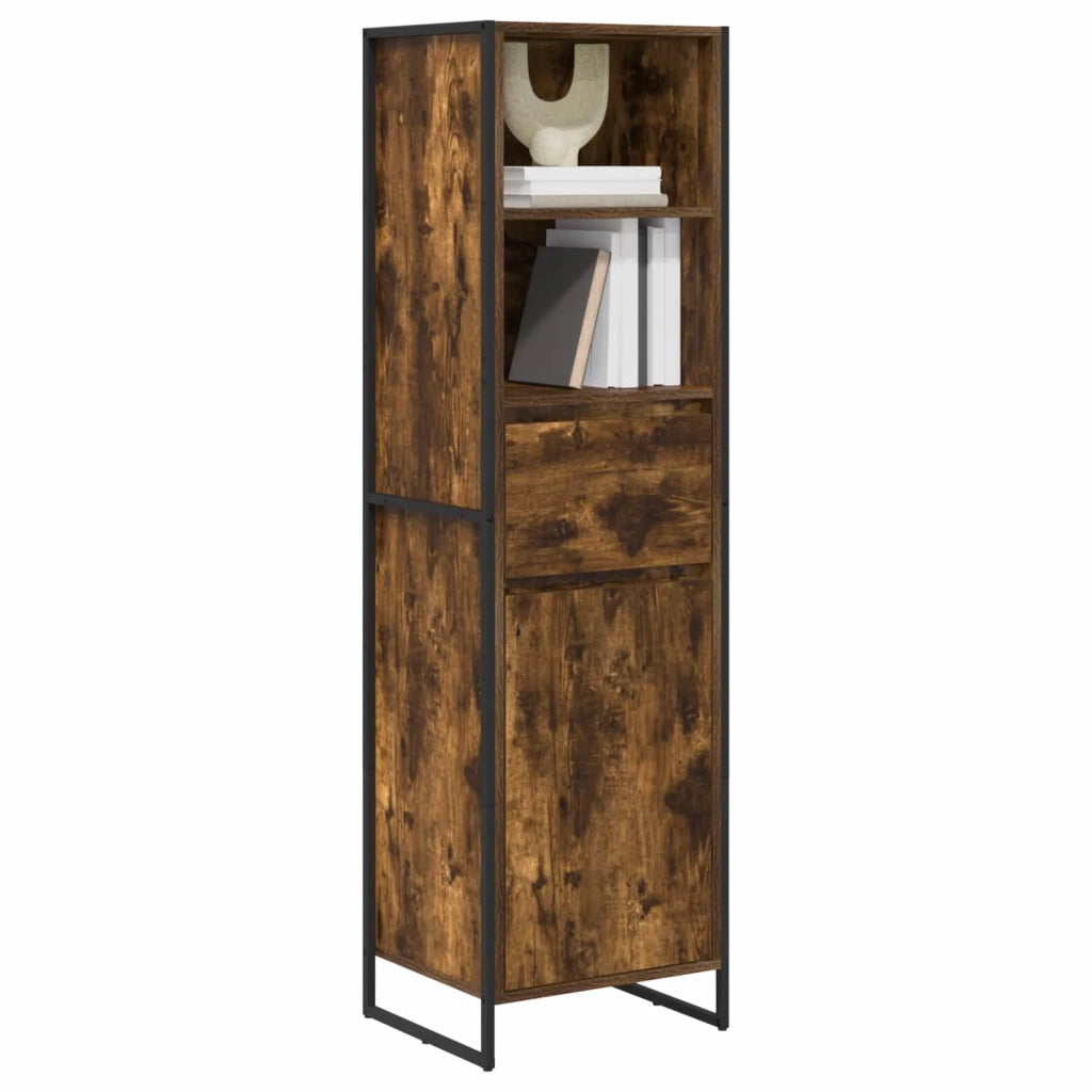 Armadio per Libri Quercia Fumosa 43 x 36 x 150.5 cm 886626