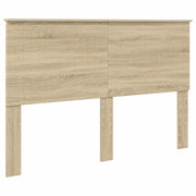 Testiera | Testata con Testiera | Testata Rovere Sonoma 150 cm Legno multistrato