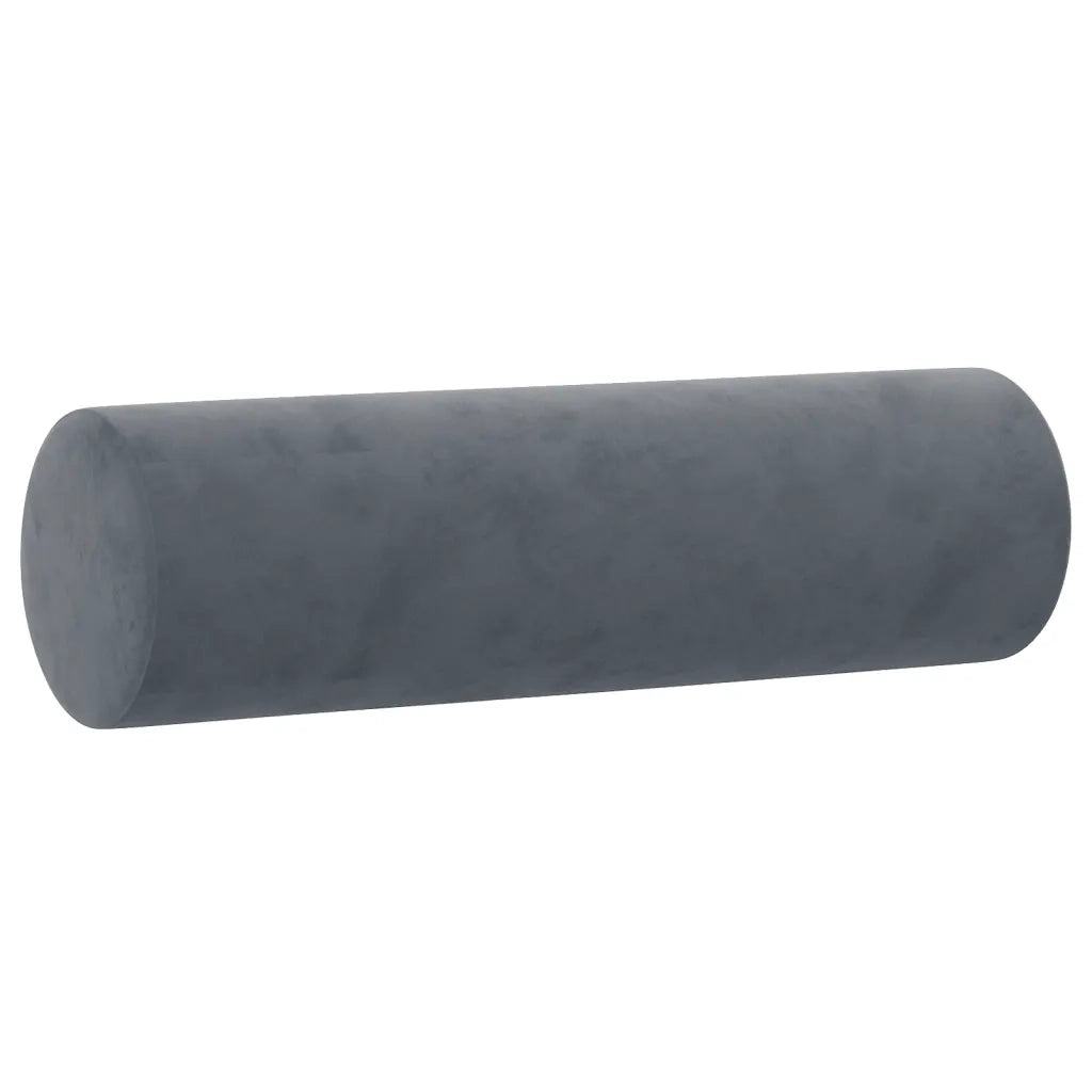 Divano a 3 Posti con Cuscini Grigio Scuro 180 cm in Velluto 3200892