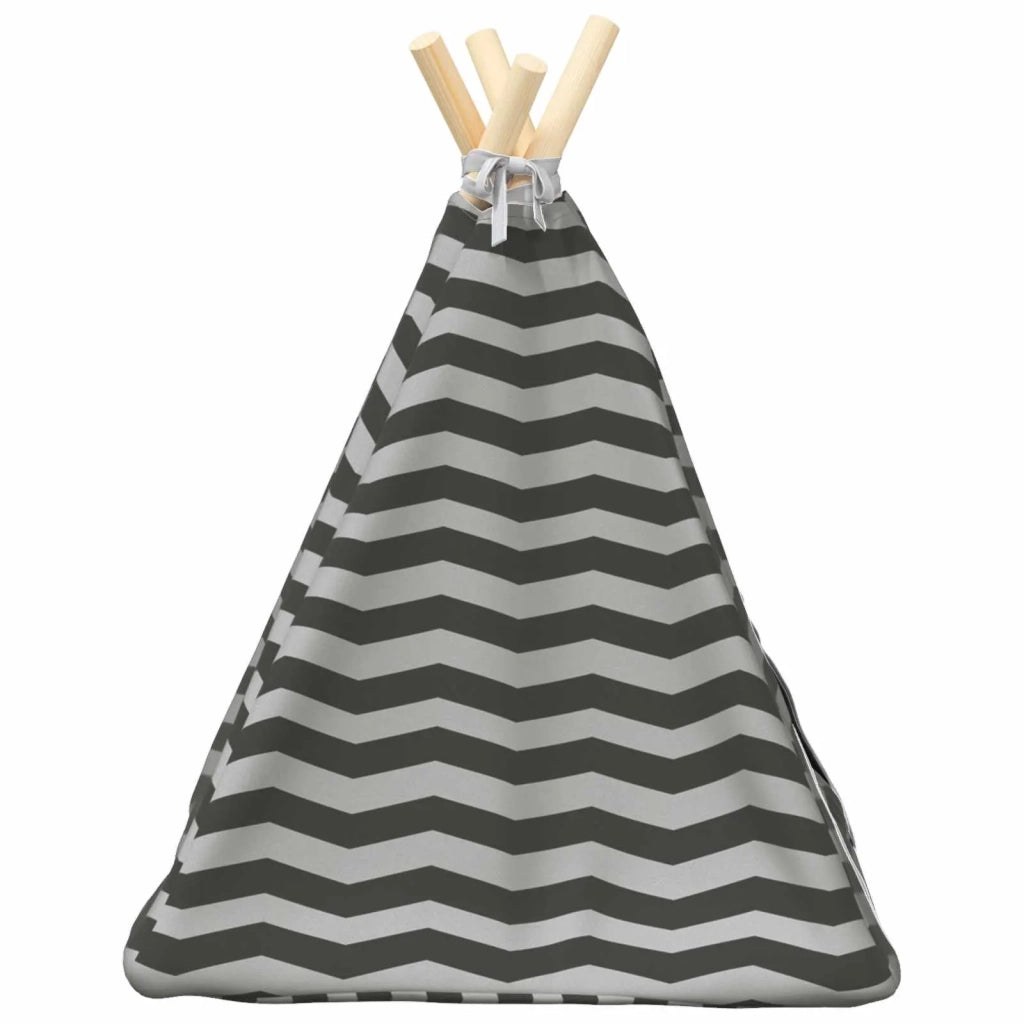 Tenda per animali con cuscino Bianco e Grigio 40 x 40 x 50 cm CFW6864551