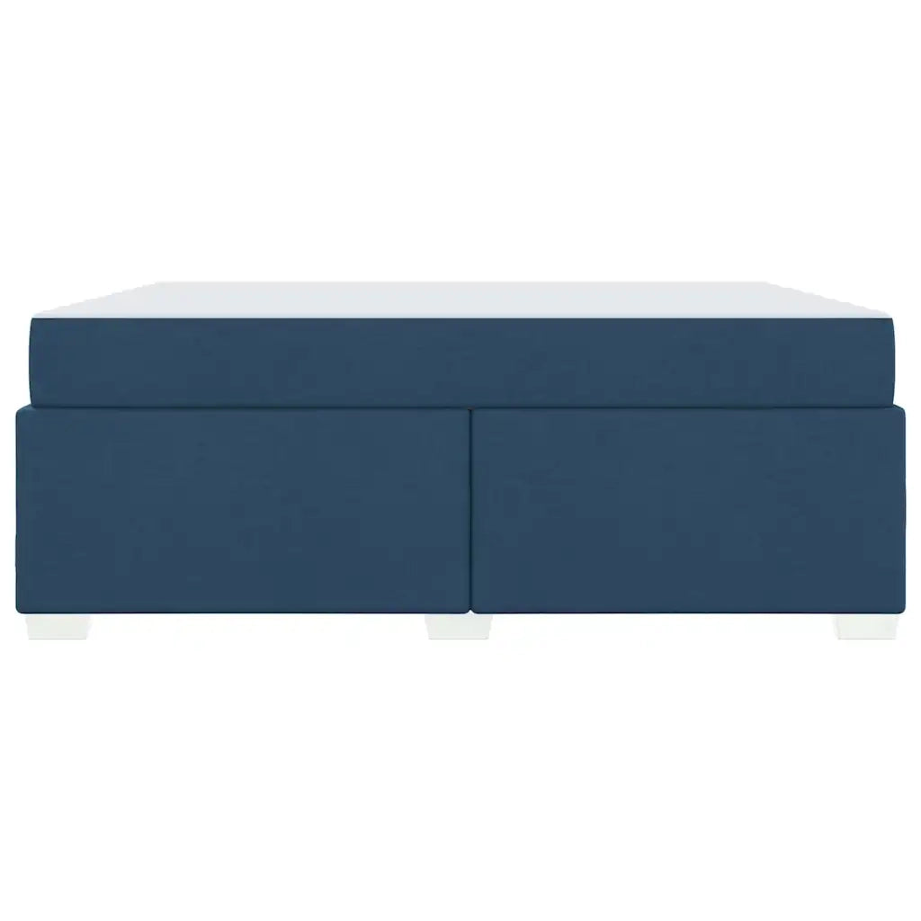 vidaXL Struttura del letto Blu 180 x 200 cm Tessuto