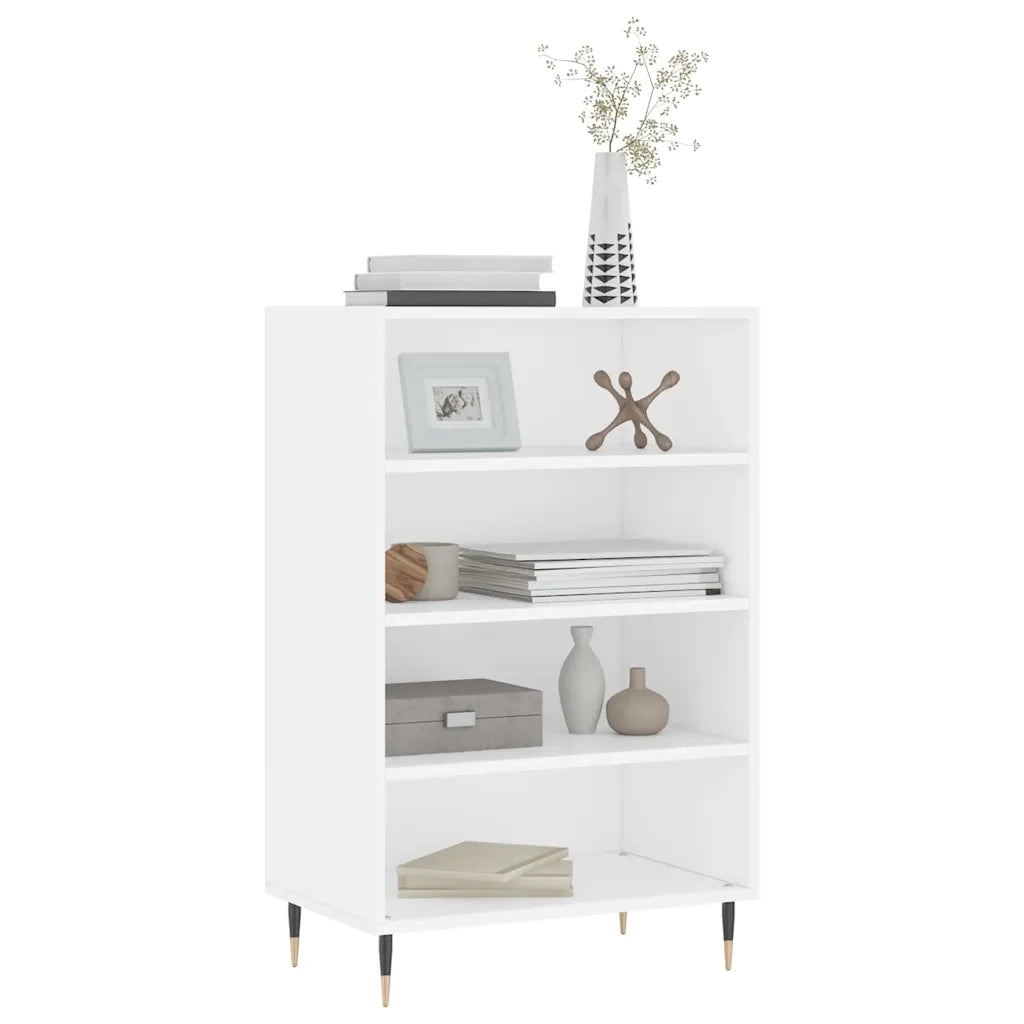 Credenza-Buffet-Armadio da cucina Bianca 57x35x90 cm in Legno Multistrato 642813