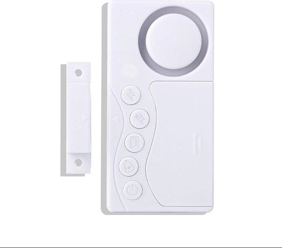 Allarme di Apertura Porta a Magnetismo - 4 Modalità di Sicurezza per la Casa - 108dB Intenso
