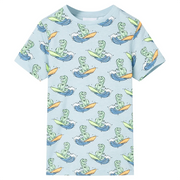 Pigiama da Bambino a Maniche Corte Azzurro 128 CFW1968512