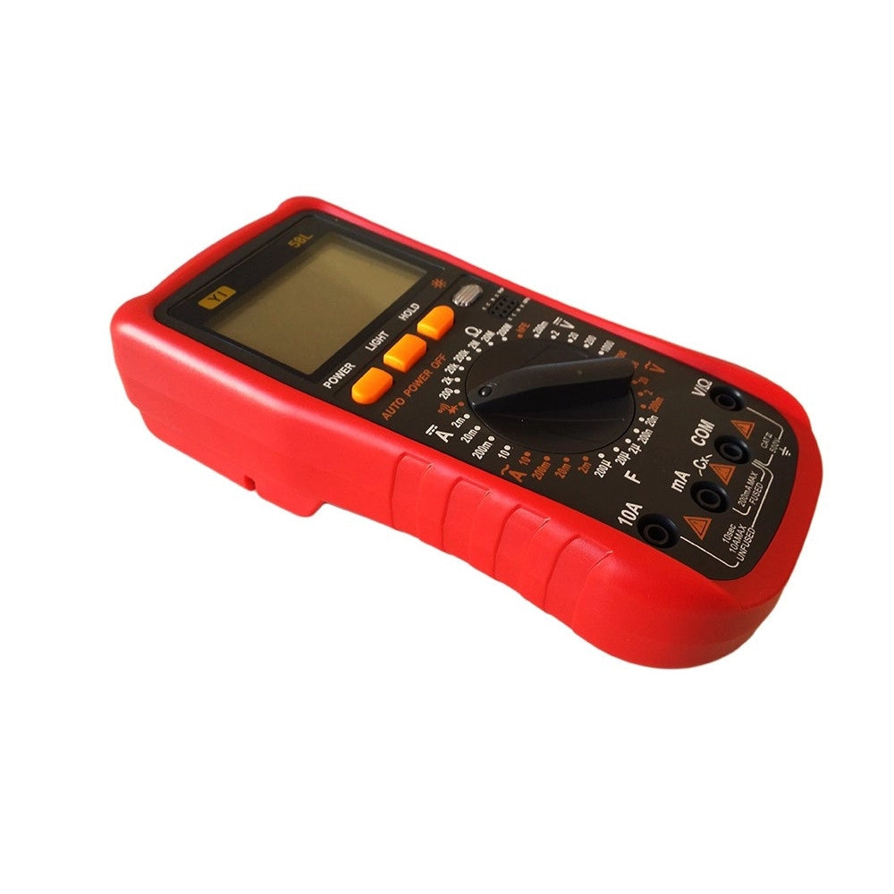 Trade Shop - Multimetro Tester Digitale Professionale Volt Ampere Farad Puntali Yi-58l -