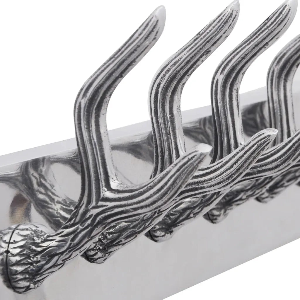 Attaccapanni Appendiabiti in alluminio colore argento CFW8715140