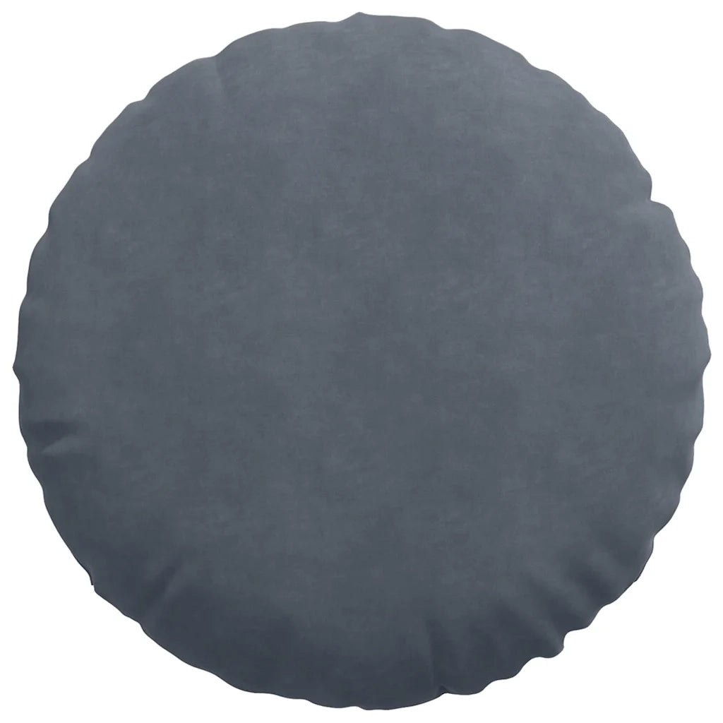 Cuscini per Seduta 2 pz | Cuscini per sedie Grigio scuro ? 40 x 13 cm Velluto