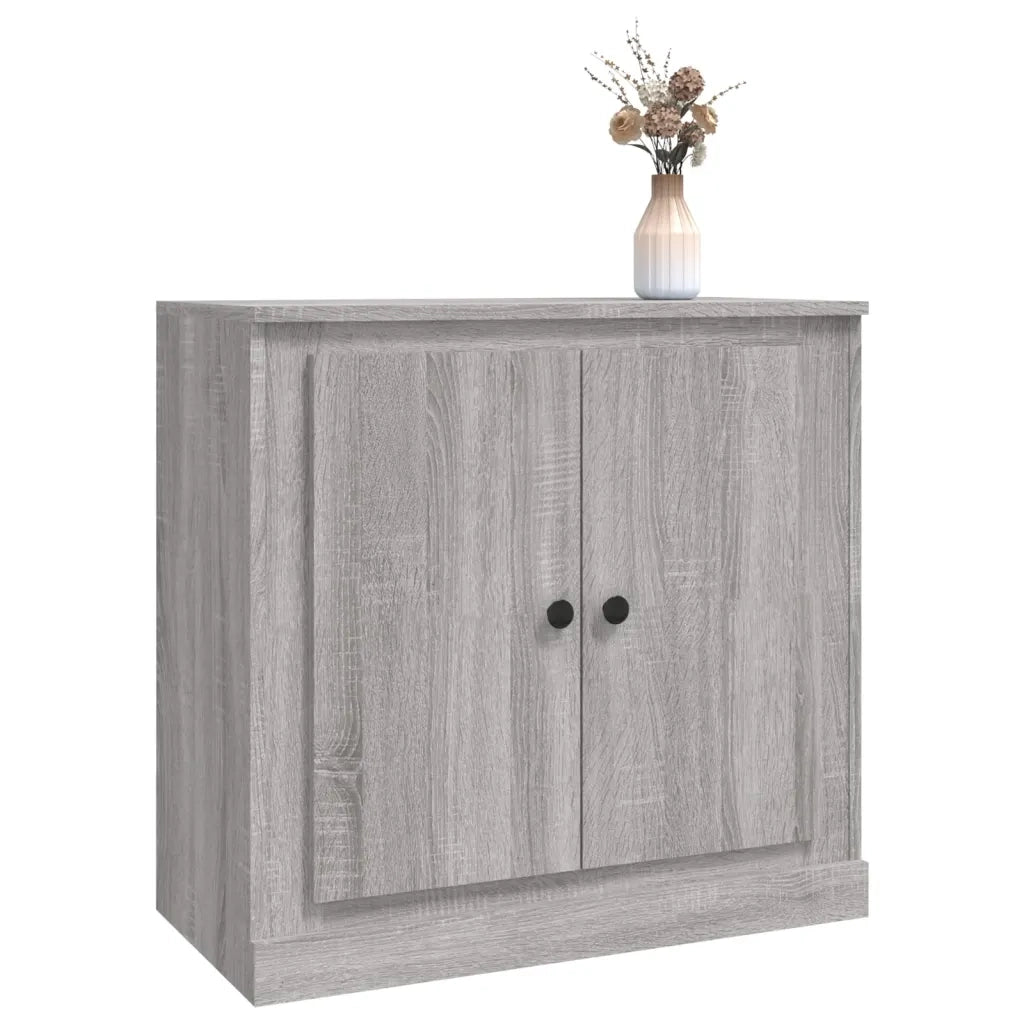 Credenza Grigio Sonoma 70x35,5x67,5 cm in Legno Multistrato 816190