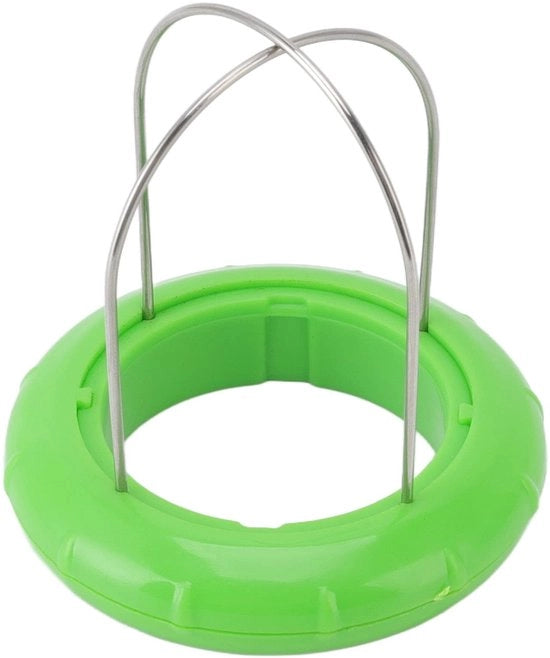 Corona d'oro - Multifunzionale Fruttiera - Portatile e Sicura - Verde - Ideale per Kiwi e Mango - Facile da Usare - Id.