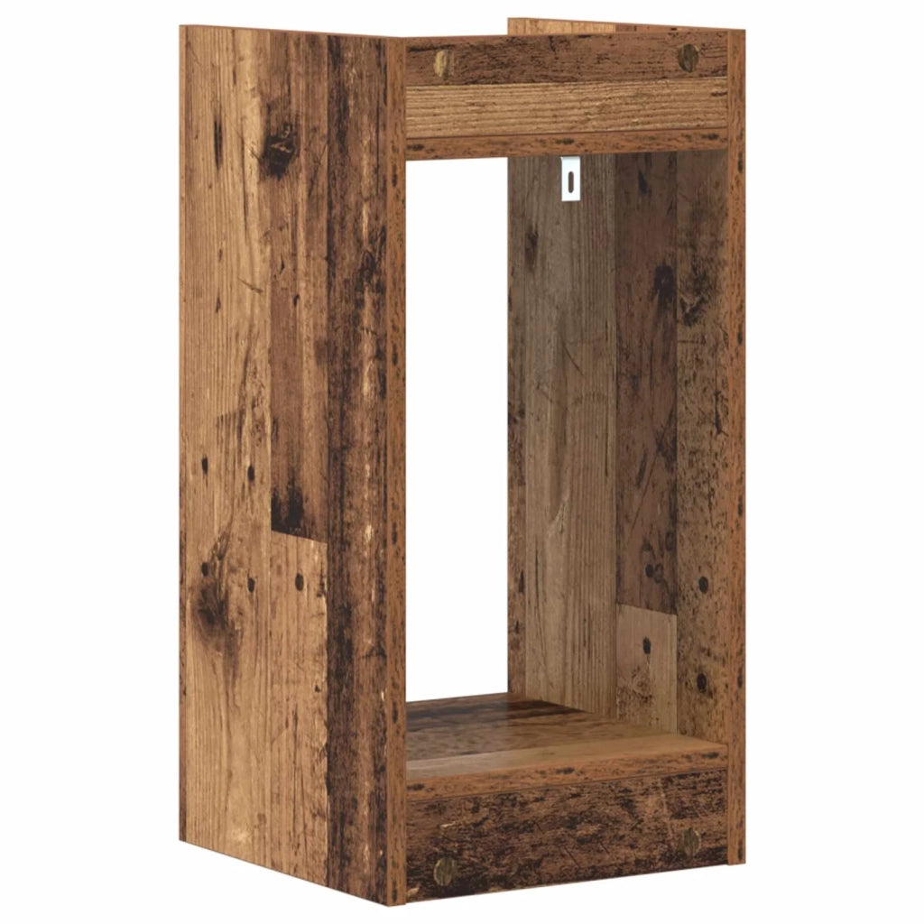 Supporto per piante 2 pcs Legno vecchio 30 x 30 x 60 cm 899607