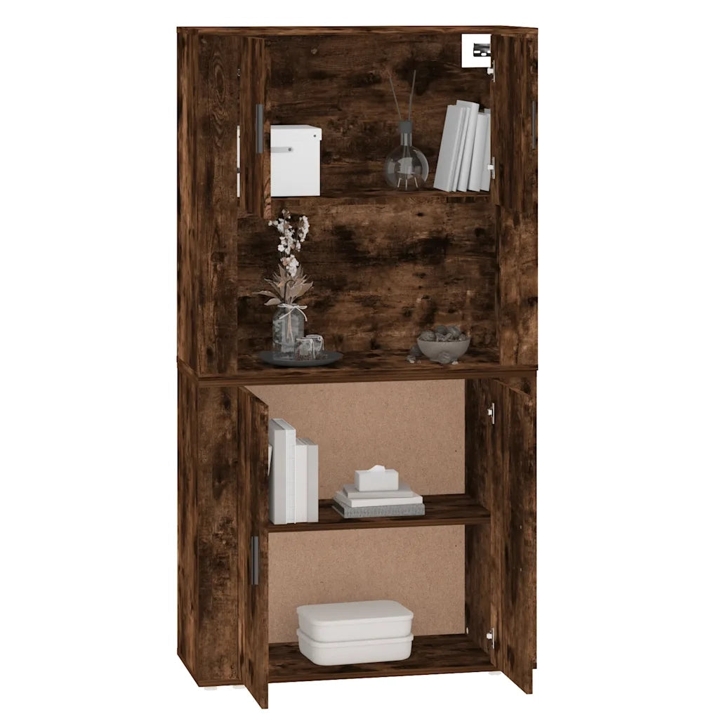 Credenza Rovere Fumo in Legno Multistrato 3185356
