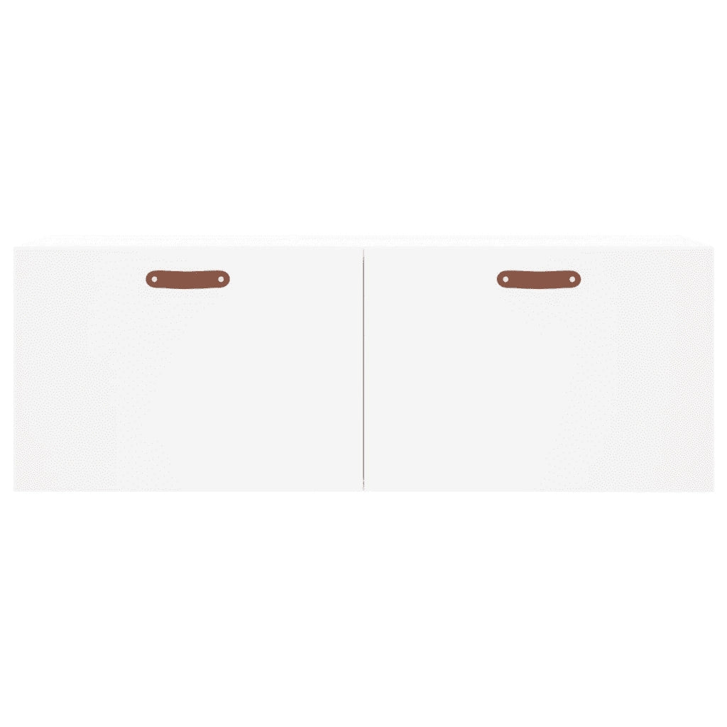 Mobile a Parete Bianco 100x36,5x35 cm in Legno Multistrato 830108