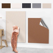 Krabbetta autoadesiva per gatti, krabbando per gatti, tappeto autoadesivo per gatti, protezione autoadesiva per divani e gatti da muro (marrone scuro, 60x100cm)