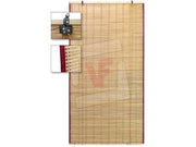 TAPPARELLA TENDA IN BAMBOO CM. 120X220H CON CARRUCOLE E PROTEZIONI LATERALI