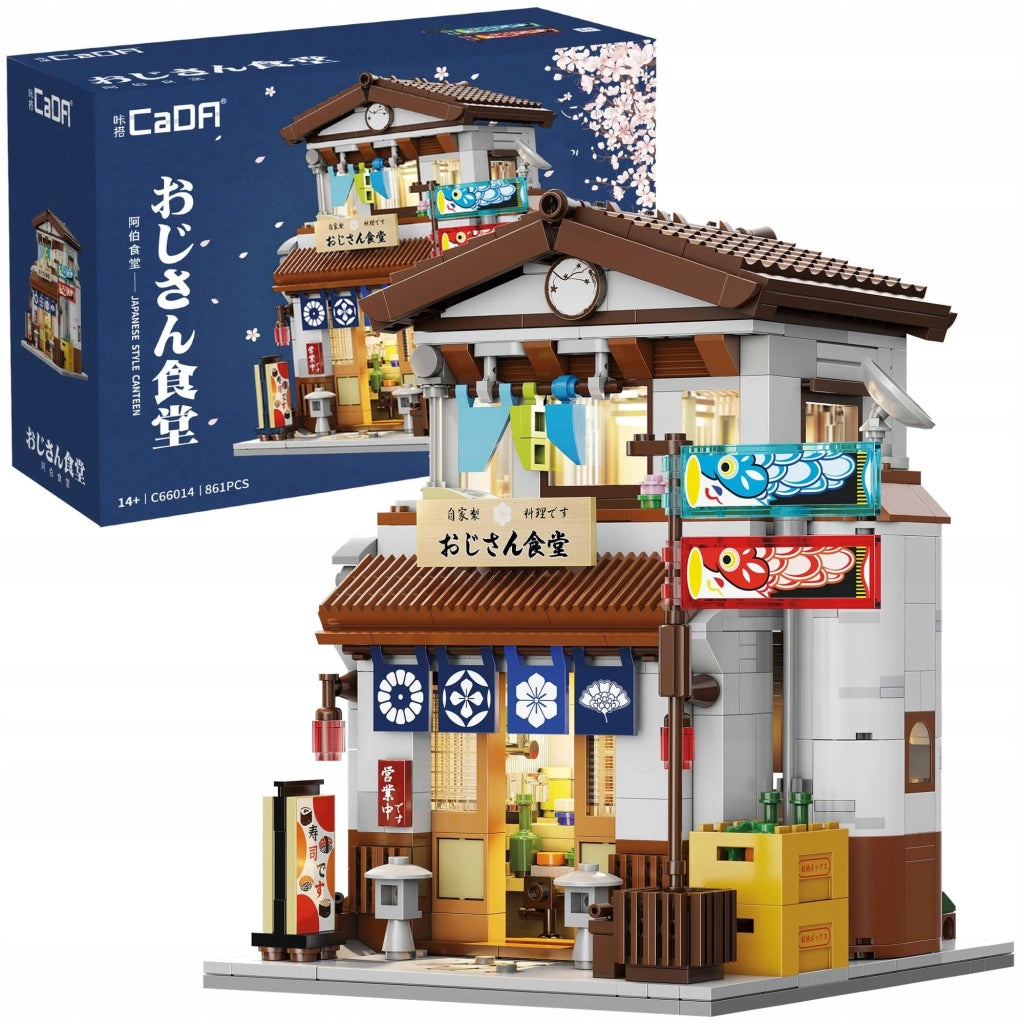 CaDA, Japanese Style Canteen,Set da costruzioni con luci,Eta 14 +
