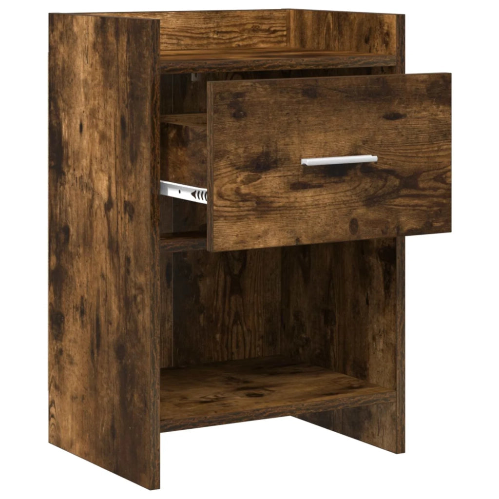 Comodini Rovere Fumo 40 x 30 x 60 cm Legno ingegnerizzato 8010987