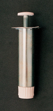 PIEDINO REGOLABILE ACCIAIO ZINCATO MOBILI 120 MM- 4,0 pz