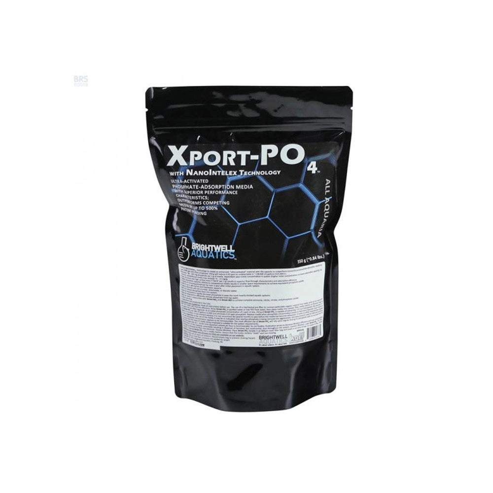 Brightwell Aquatics X-port PO4 350gr - media superattivo per l' abbattimento dei valori di fosfati