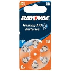 PILA PER ACUSTICA 'RAYOVAC 13' Blister 6 Pezzi - 10 confezioni