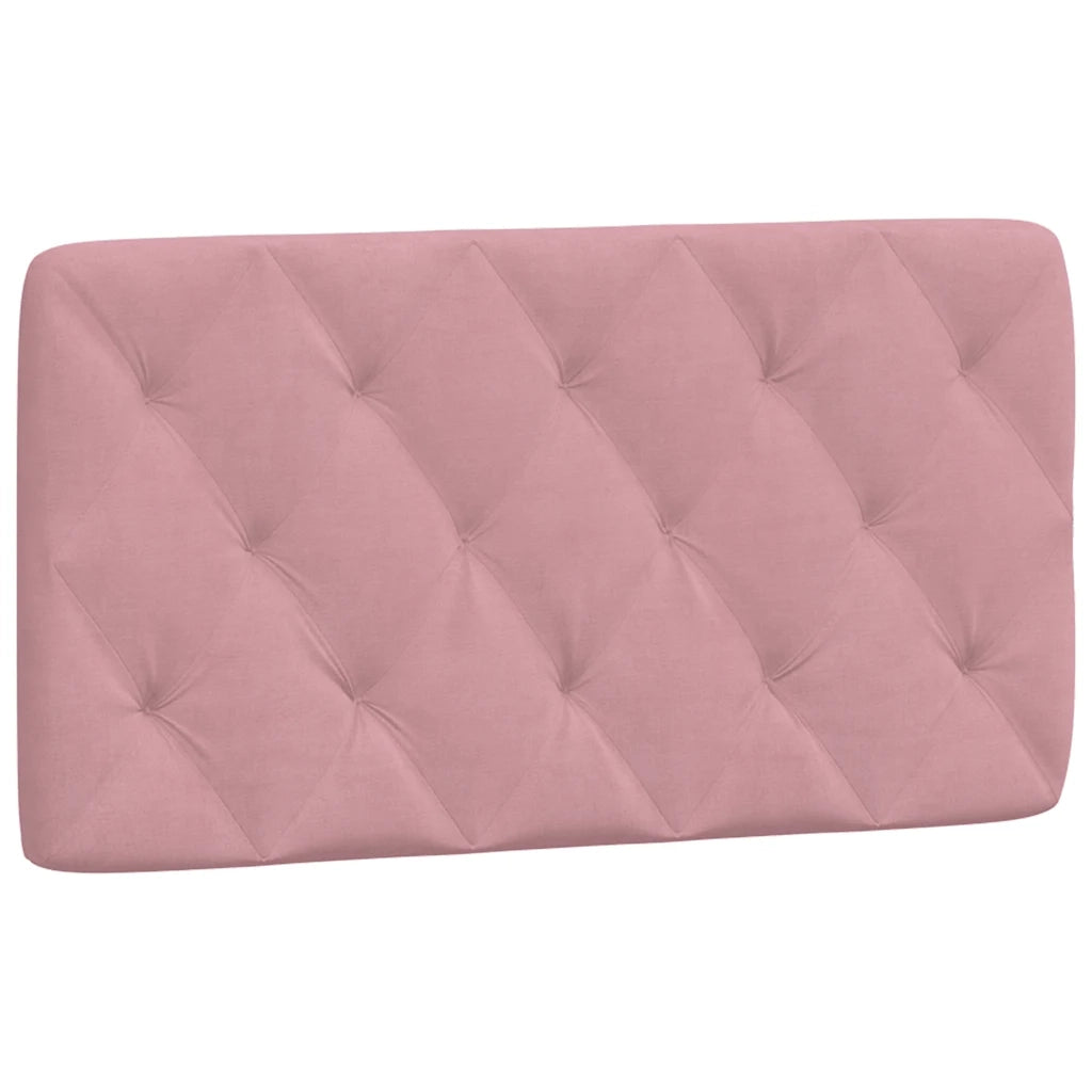 Giroletto con LED senza Materasso Rosa 100x200 cm in Velluto 3213842