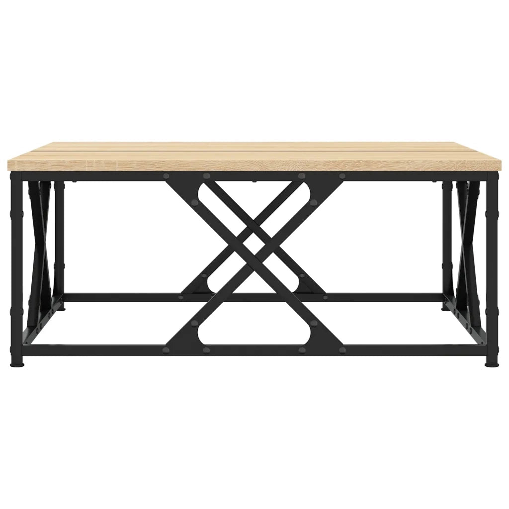 vidaXL Tavolino da Salotto Rovere Sonoma 70x70x30 cm Legno Multistrato