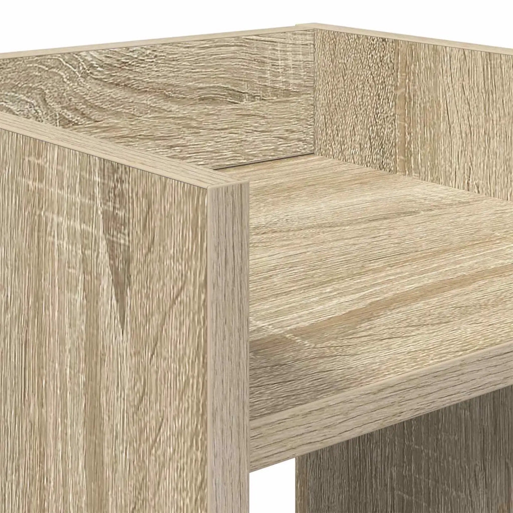 Supporto per piante 2 pcs Rovere Sonoma 30 x 30 x 40 cm
