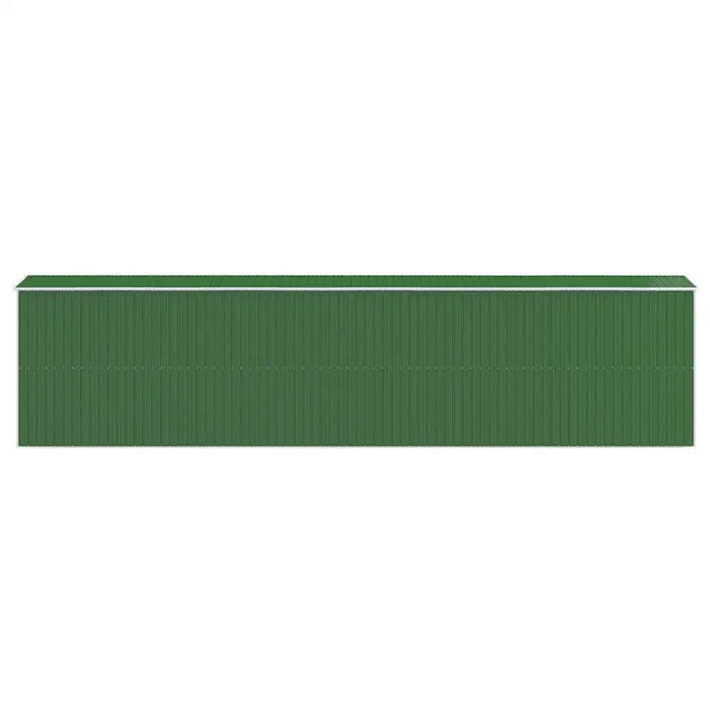 Capanno da Giardino Verde 192x855x223 cm Acciaio Zincato cod mxl 65882