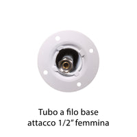 Fontana da Giardino con Rubinetto Belfer 42/SR Grigio Antracite