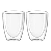set 2 tazze Leonardo in vetro trasparente a doppia parete 300 ml