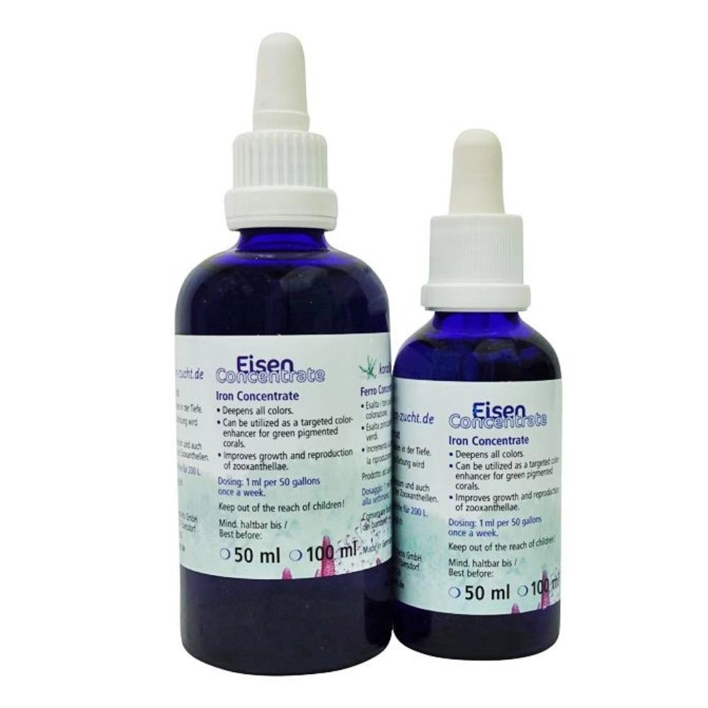 Korallen-Zucht Eisen Konzentrat (ferro concentrato) Formato: 100 ml
