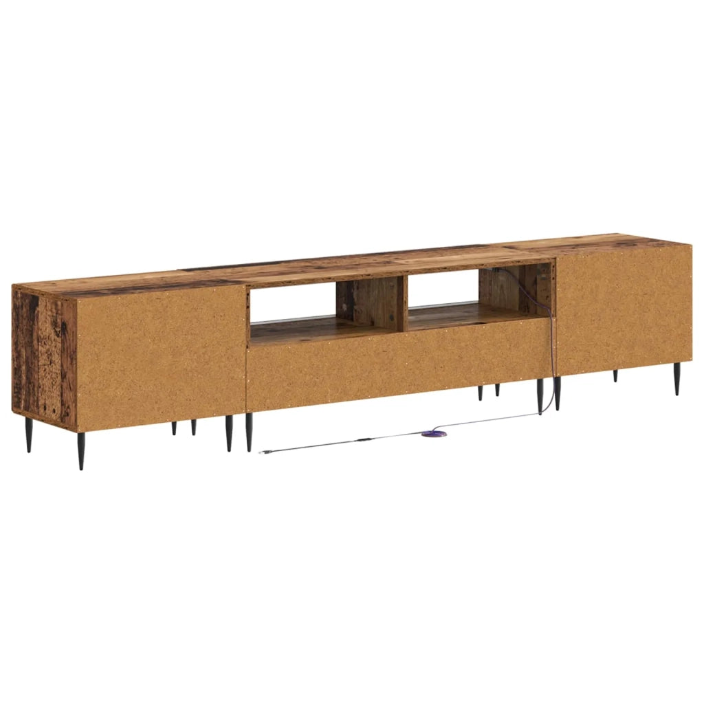 Mobile TV LED a 3 pezzi Legno antico Legno ingegnerizzato 3416687