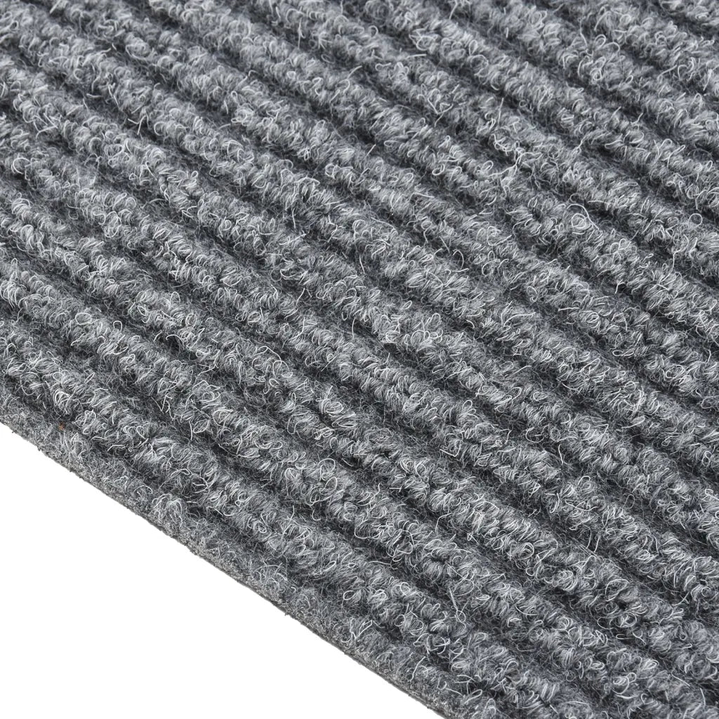 Tappeto Corsia Acchiappa Polvere 100x450 cm Grigio 327181